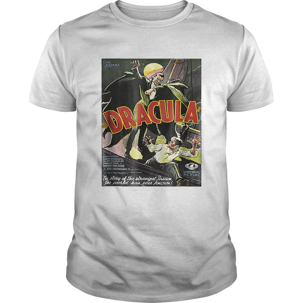 Dracula Monster Movie Poster Halloween Shirt